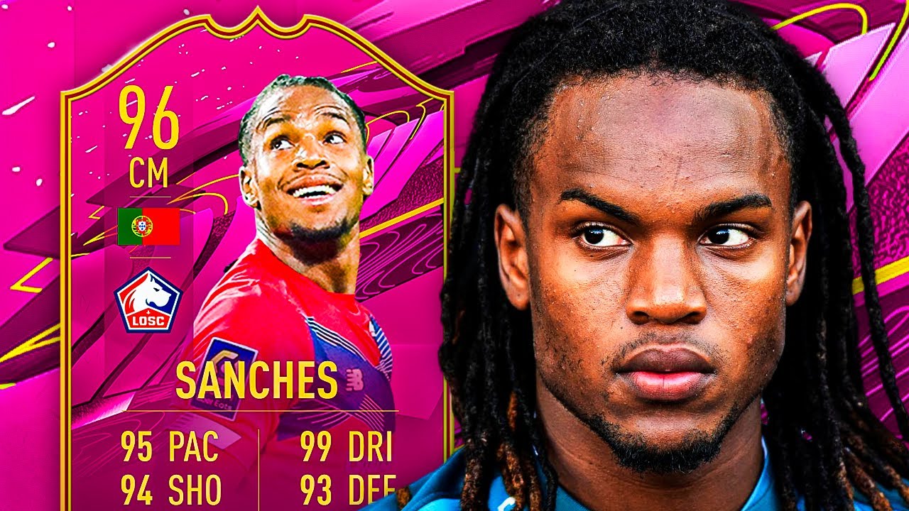THE BEST MIDFIELDER IN THE GAME! 😱 96 FUTTIES RENATO SANCHES PLAYER REVIEW! - FIFA 21 Ultimate Team