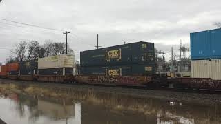 CSX Freight Train 149 (with an end train DPU unit!)