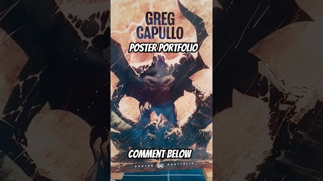 Dc comics Poster Portfolio 