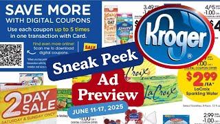*Sneak Peek* Kroger Ad Preview for 6/11-6/17 | 2 Day Sale, New Weekly Digitals, 5x Digitals, & MORE