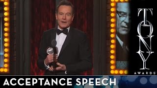 2014 Tony Awards - Bryan Cranston - Best Performance by an Actor in a Leading Role in a Play