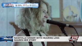 WATCH: Nashville singer with hearing loss shares her story, will perform at Good Vibrations