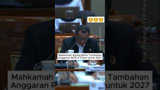 Mahkamah Agung Minta Tambahan Anggaran Rp 10,3 Triliun untuk Tahun 2027