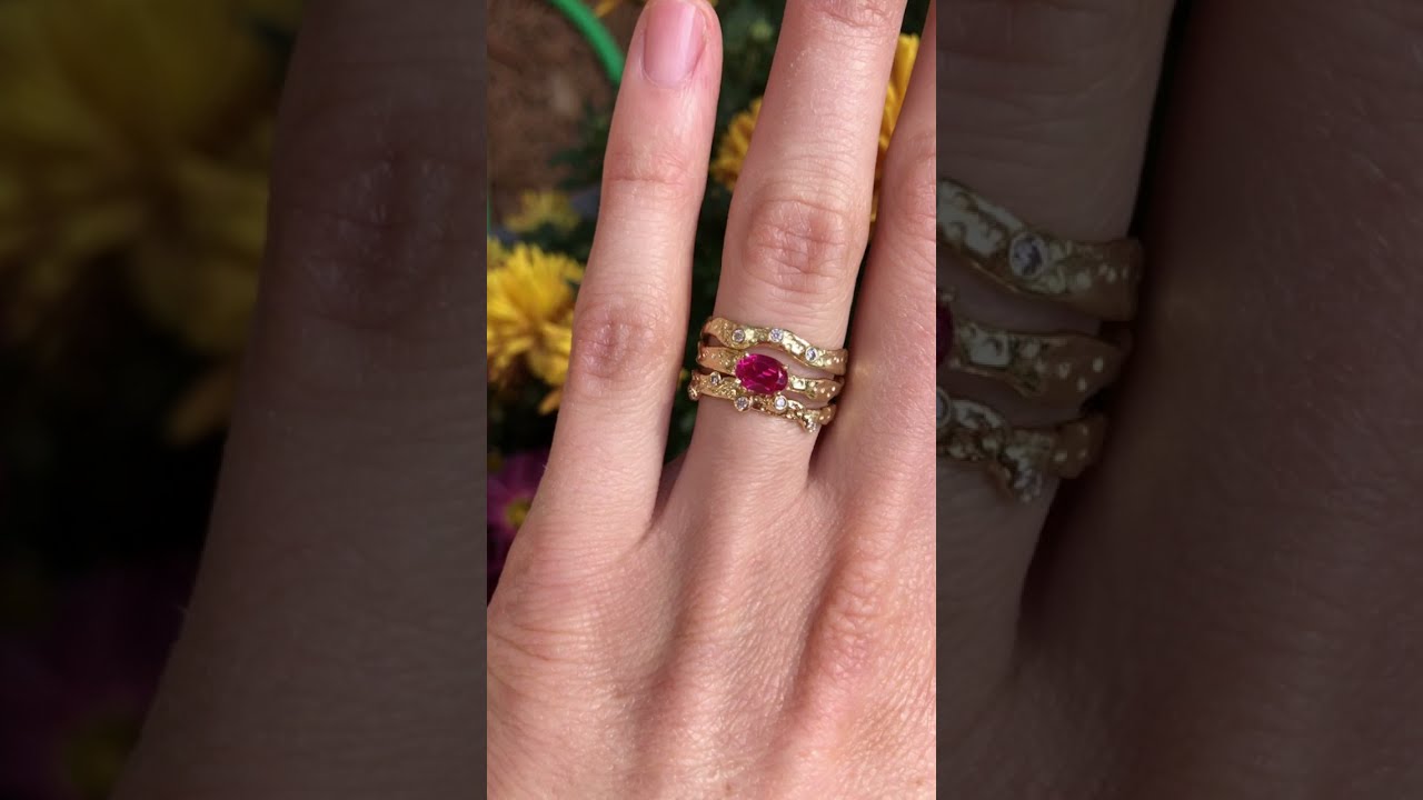 Radiant Ruby Ring Redesign by Kristen Baird®