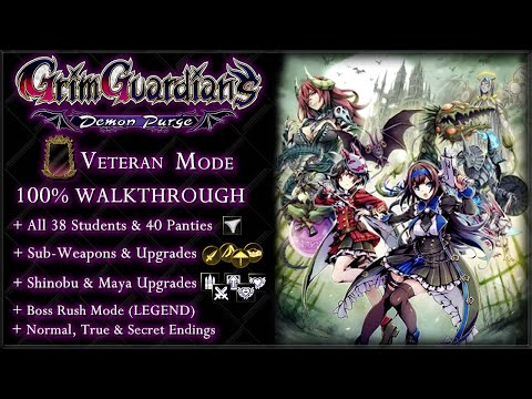 Grim Guardians: Demon Purge [PC] - Guide 100% / Veteran Mode / All Collectibies