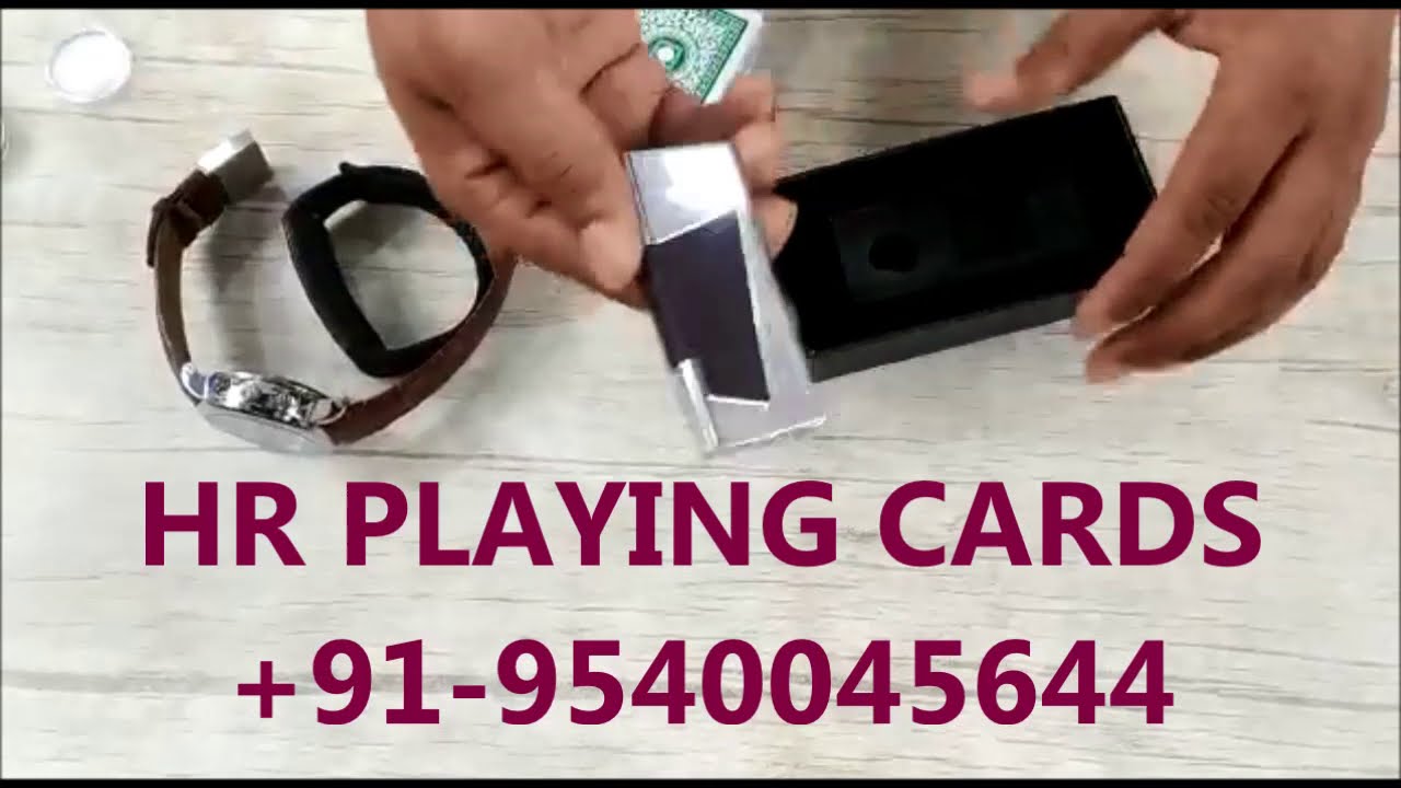 Long Range Wireless Playing Cards Devices for Mobile Poker Analyzer @HRCARDSHOP