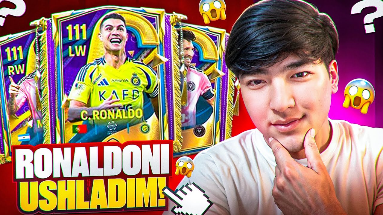 aytsam ishonmaysiz🤯packdan ronaldo 111tushdi😱OPEN PACK #madlengg
