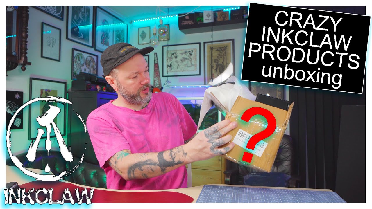 New Inkclaw Products - unboxing