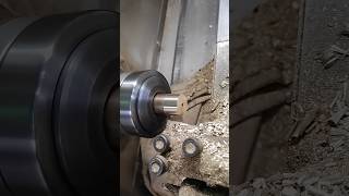 CNC Turning Working Process Machining Cutting #cnc #cncturn #cncmachine #turning #cnclathe