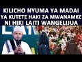 KILICHO NYUMA YA PAZIA WANAO PAZA SAUTI KUDAI HAKI ZA MWANAMKE NI KUA KIZAZI NA HILI LIMEFANIKIWA