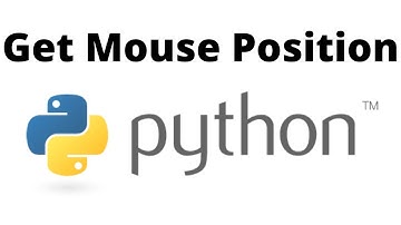 How to Get Mouse Position using Python | Python Pynput Mouse Position Easiest Way