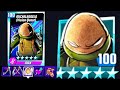 Michelangelo (Vision Quest) Platinum Max Level 100 Tier 7 | TMNT Legends