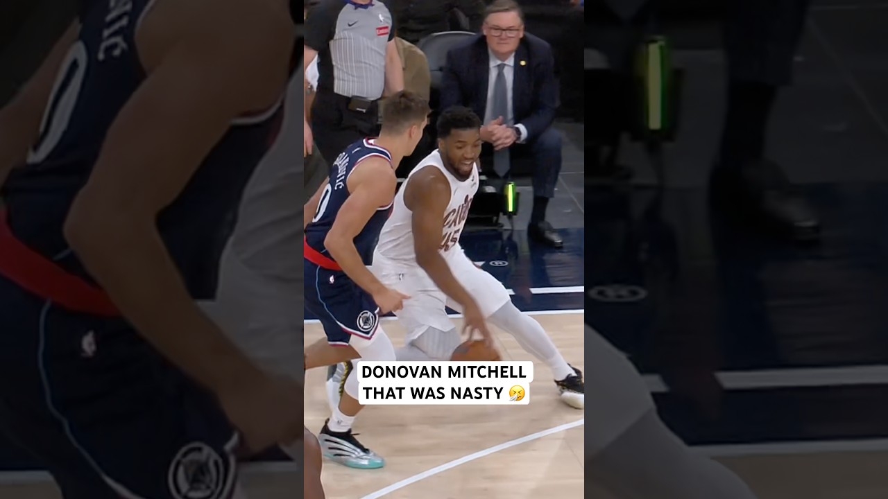 Donovan Mitchell was getting shifty