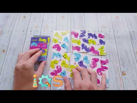 Настольная игра на внимание и реакцию в фанты. Хамелеоны
