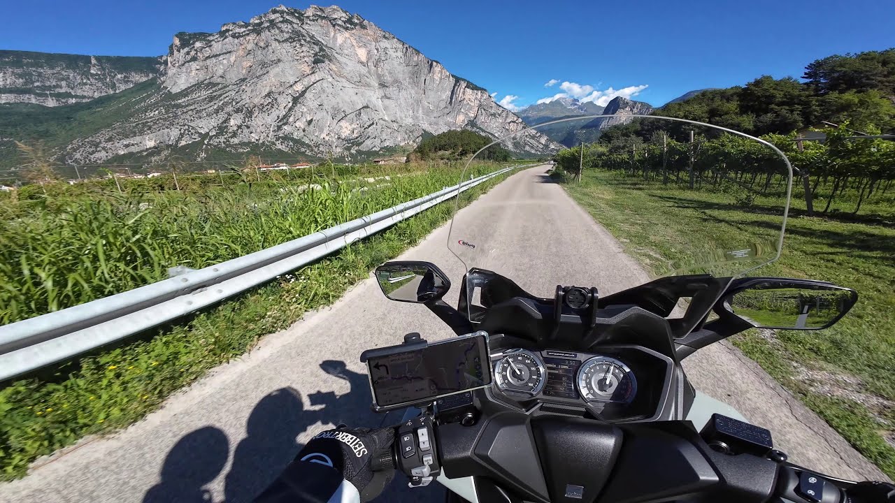 Motorradparadies Gardasee Tag 1 HONDA FORZA 125 Tour zum Manghenpass UNCUT!