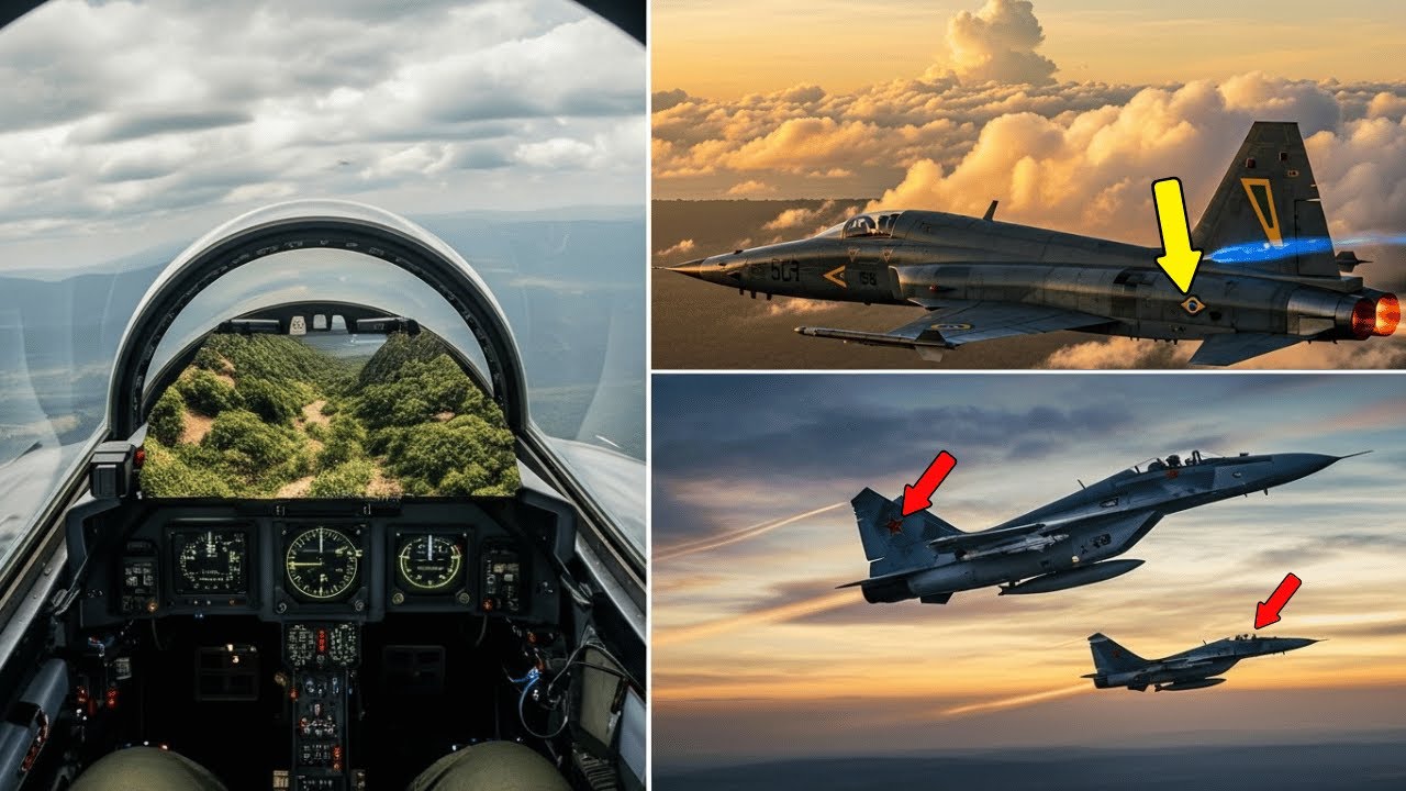 F-5 da FAB vs MiG Russos Em Combate Simulado na Amazônia - Quem Levou a Melhor?