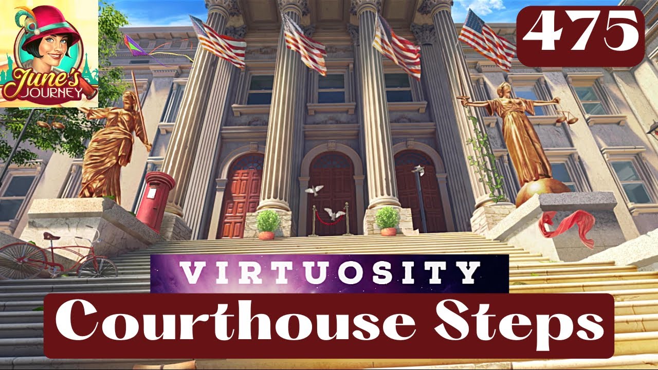 JUNE'S JOURNEY 475 COURTHOUSE STEPS (Hidden Object Game) *Full