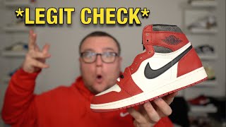 How To Legit Check Air Jordan 1 Lost and Found