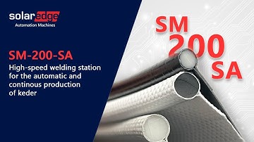 SM-200-SA | High-speed welding station for the automatic and continous production of keder