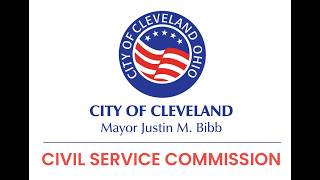 Civil Service Commission Meeting April 24, 2026