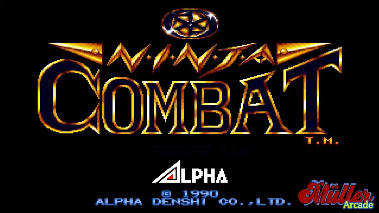 NINJA COMBAT- PLAYTHROUGH - FULL GAMEPLAY - LONGPLAY -ARCADE GAME - MÜLLER ARCADE
