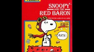 Atari 2600 - Snoopy and the Red Baron (1983, Atari)