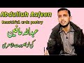 Abdullah aafeen hindi poetry urdu poetry ufaq e fajr 