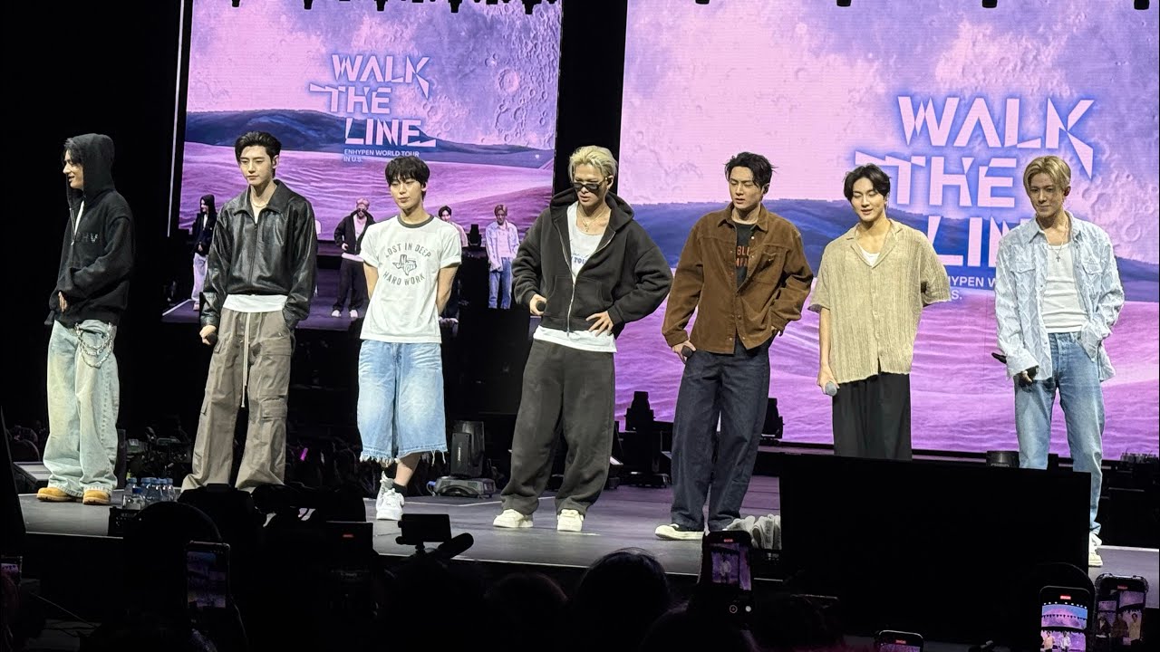 2025-08-13: ENHYPEN Day 2 in Houston