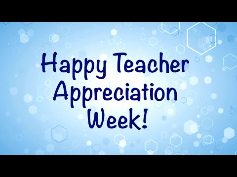 Happy Teacher Appreciation Week from ESC Region 13