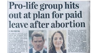 Irish employers mandated to pay abortion leave, including Catholic employers such as schools.