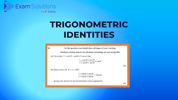 A level Edexcel November 2021 Paper 1 Q10 - Trigonometric identities | ExamSolutions
