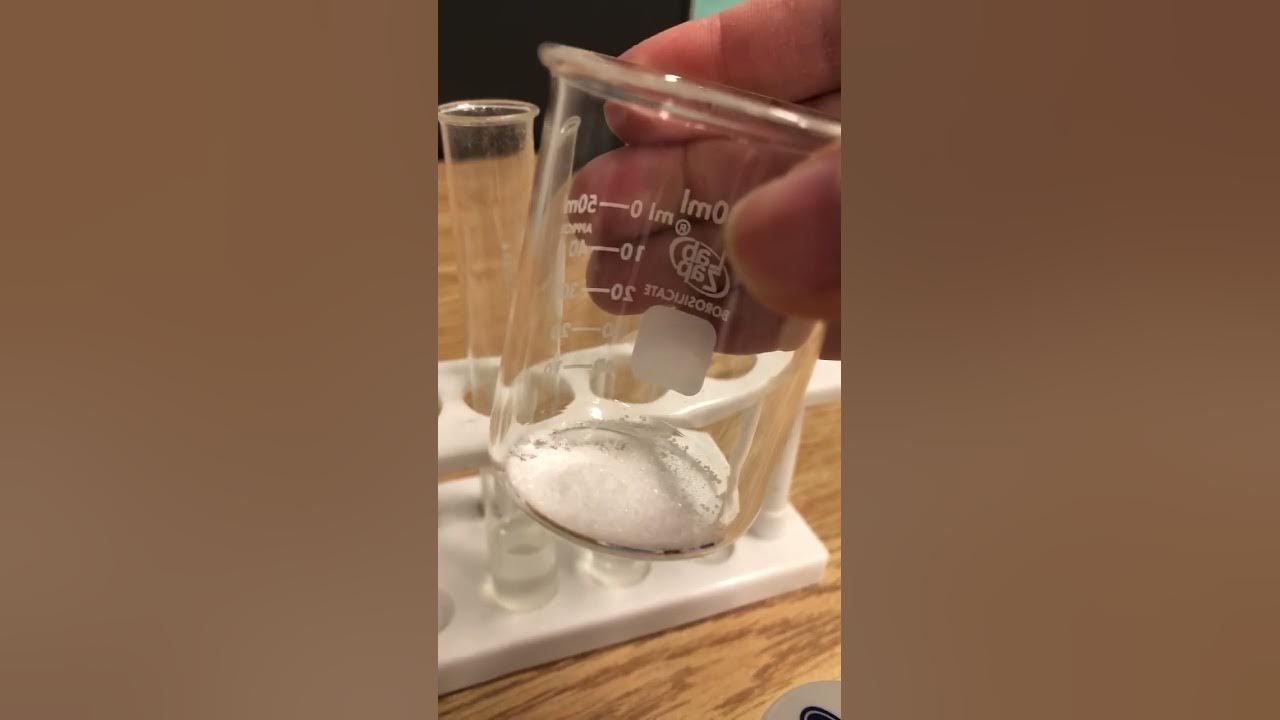 Physical and Chemical Properties Lab Part 5 Solubility of Sugar and