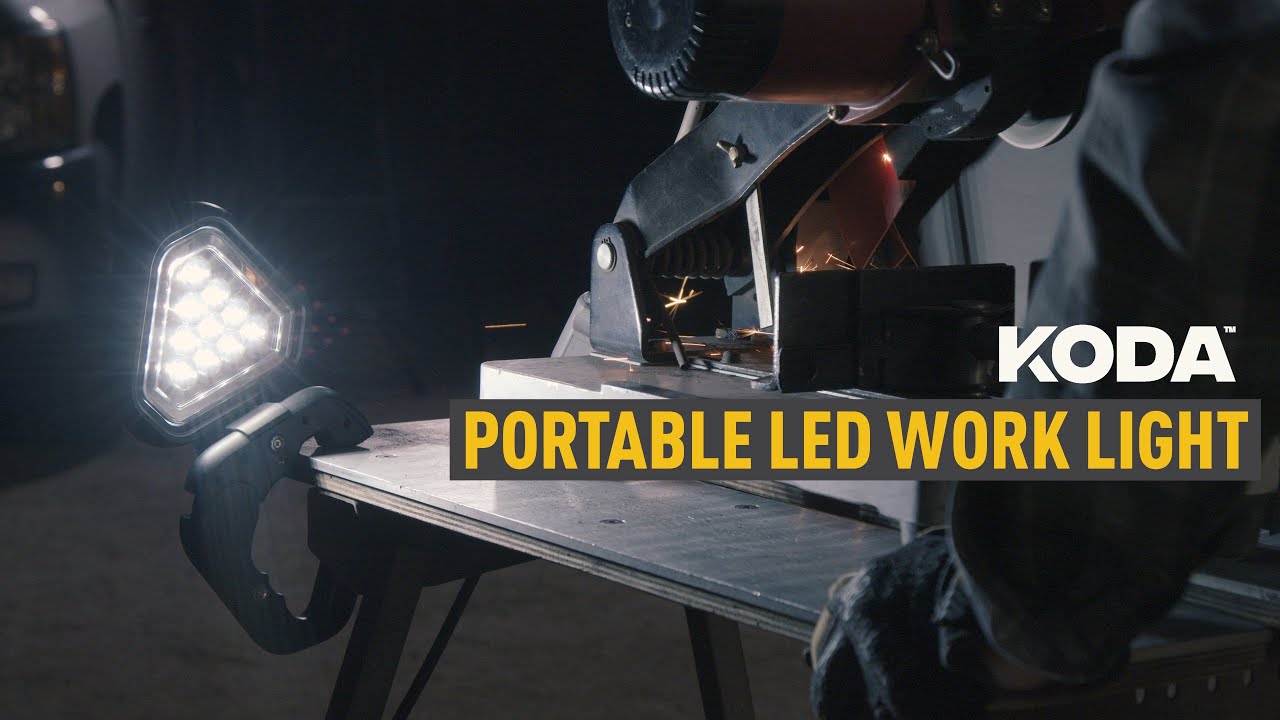 1250 Lumen LED Rechargeable Battery Bank Work Light