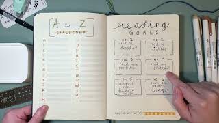 📚 my 2024 reading journal set up