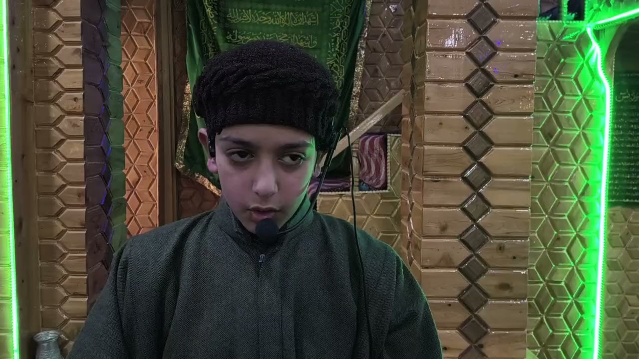 Beautifull naat by Aayan Qadri