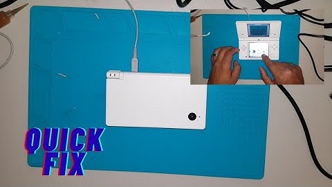 Faulty Dsi - no power no charge - Quick fix