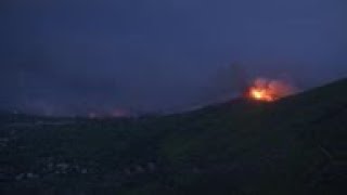 Fires fanned by gale-force winds continue to rage around Athens