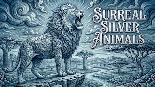 Silver Animals - Surreal AI Video with Relaxing Instrumental Music | 2026 screenshot 1
