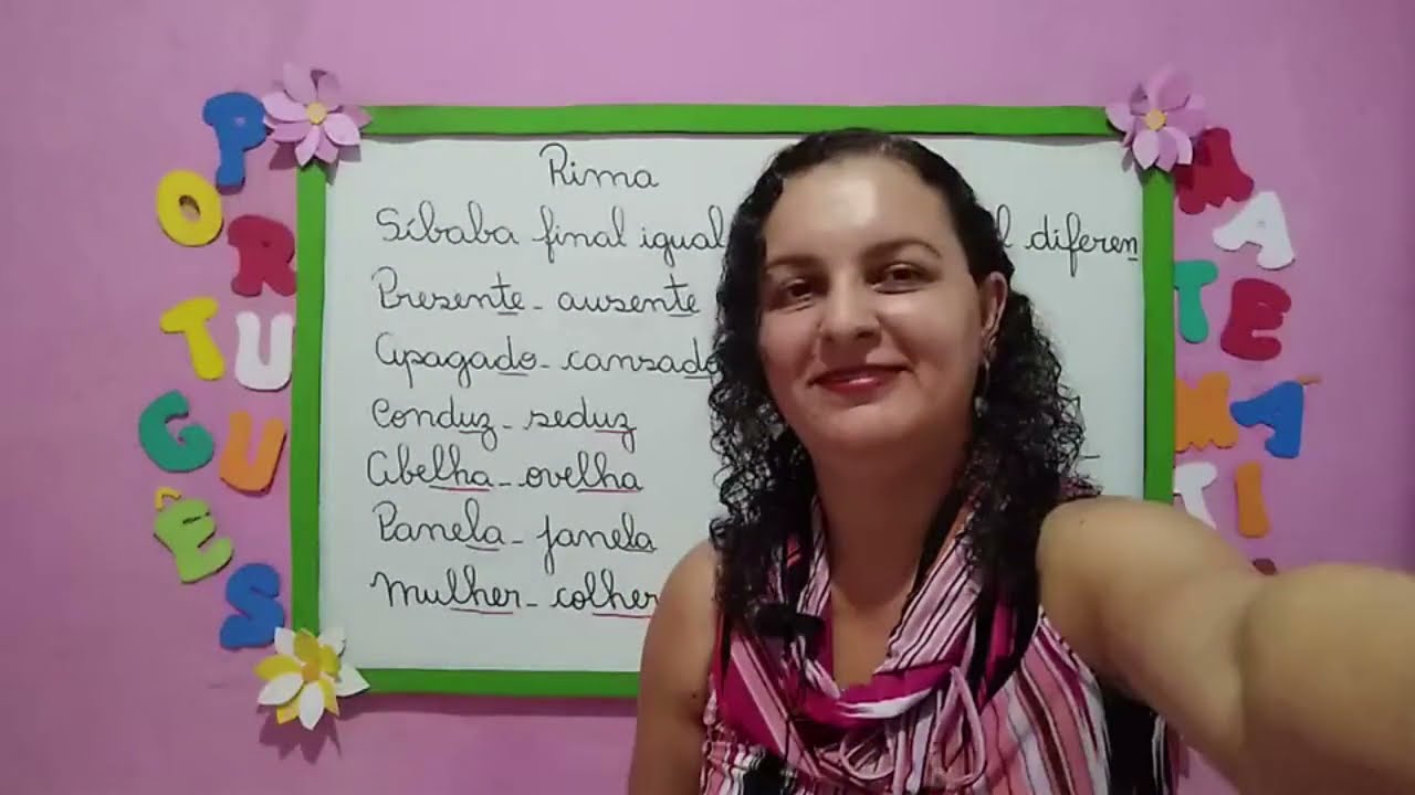 🌟APRENDA O #QUE É #RIMA E COMO IDENTIFICAR AS PALAVRAS COM RIMA? Prof°.  Nádja Sicleide]🌟 - YouTube