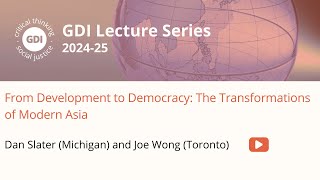 From Development to Democracy: The Transformations of Modern Asia
