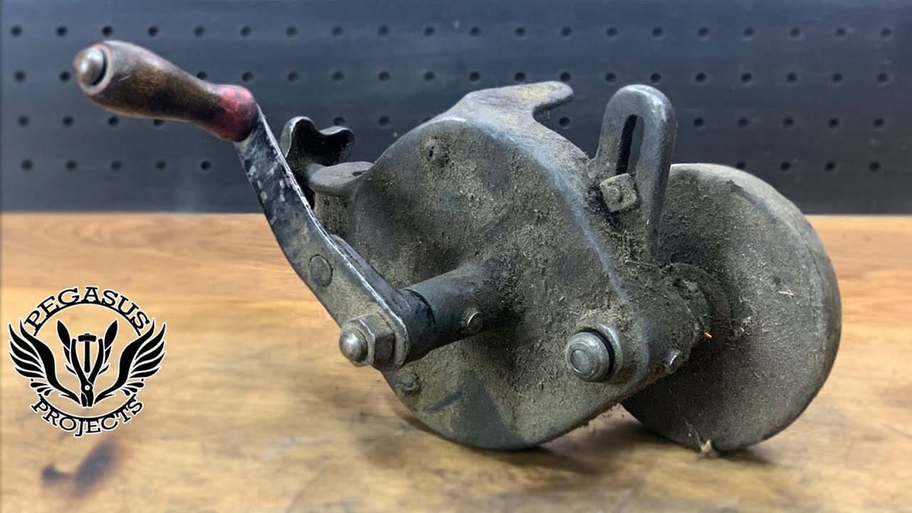 1940's Bridge Tool Grinder Restoration YouTube