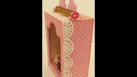 Off the page:DIY:Altered 3D dom shadow box by SaCrafters