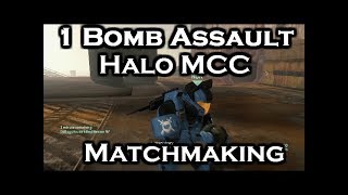Halo MCC - Krazy and Friends in Halo 3 One Bomb Assault Matchmaking