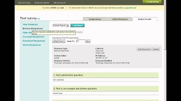 How to use SurveyMonkey Part 2 of 2 HD