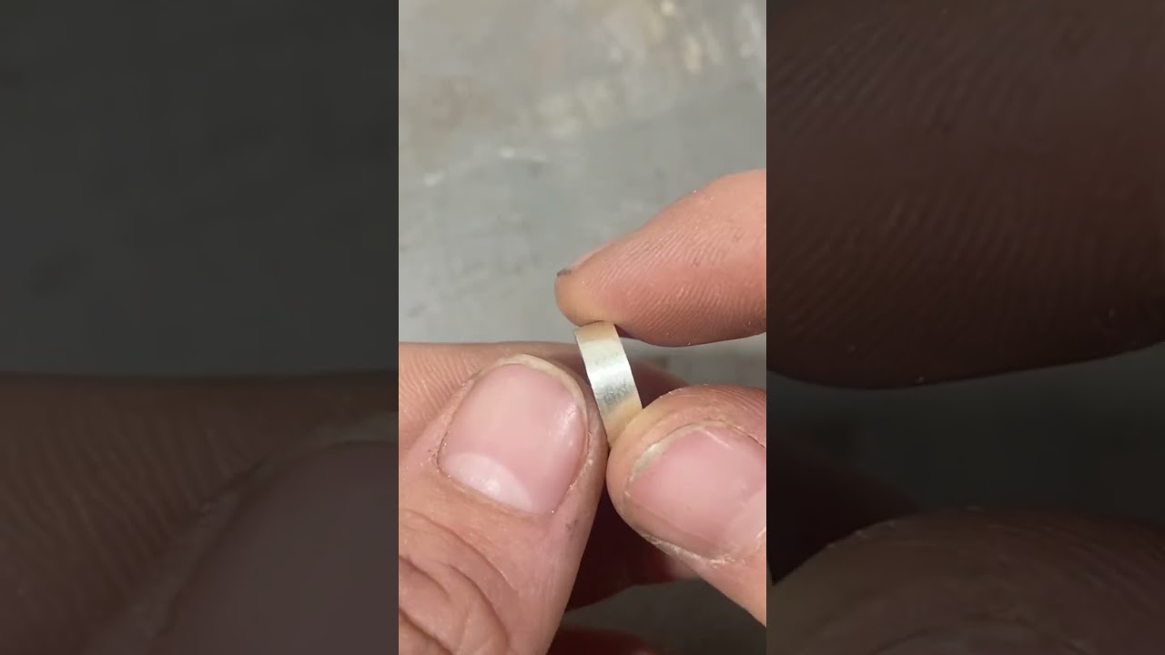 Making a opal ring 