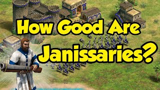 How Good Are Janissaries? (AoE2)