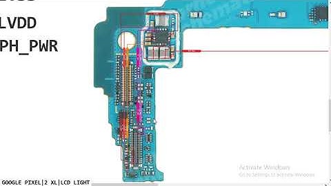 GOOGLE PIXEL 2 XL  LCD Light No Grapice Problem Hardware Solution