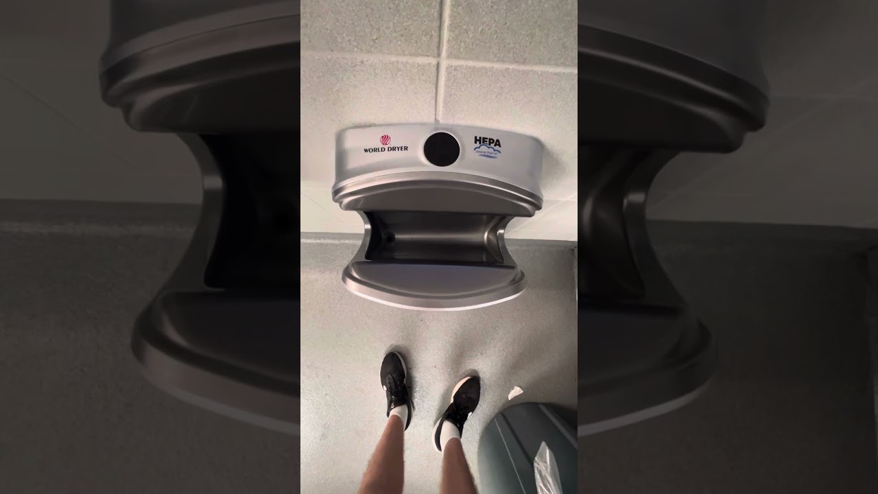 Two world dryer B max B2 hand dryers at Costco wholesale ￼￼ and Christiana, Delaware ￼