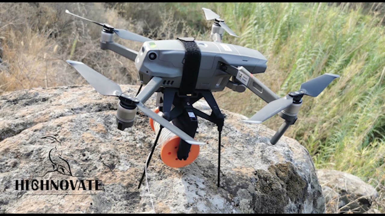 VDRC system used to pass a rope in a canyon rescue training