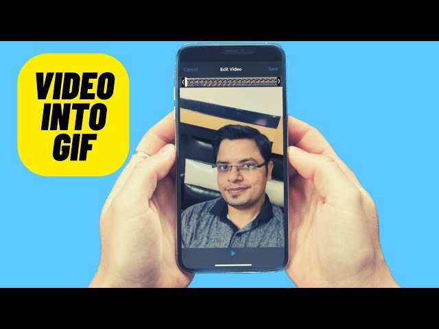 How to Make a GIF from Photos/Videos on iPhone